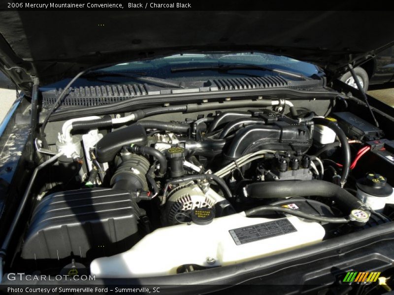 Black / Charcoal Black 2006 Mercury Mountaineer Convenience