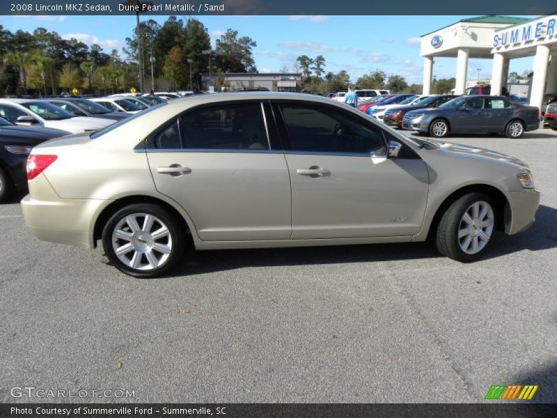 Dune Pearl Metallic / Sand 2008 Lincoln MKZ Sedan