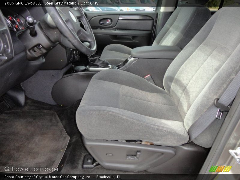 Steel Grey Metallic / Light Gray 2006 GMC Envoy SLE