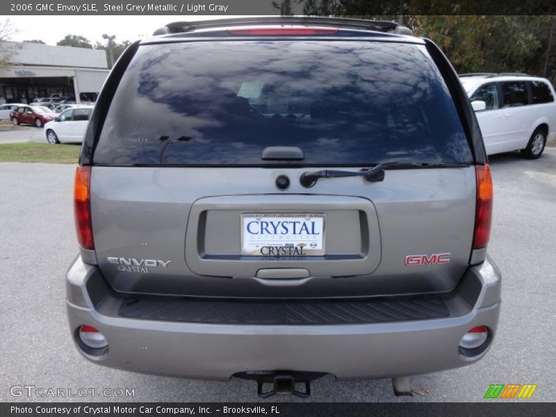 Steel Grey Metallic / Light Gray 2006 GMC Envoy SLE