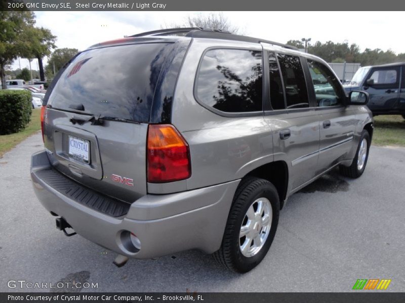 Steel Grey Metallic / Light Gray 2006 GMC Envoy SLE