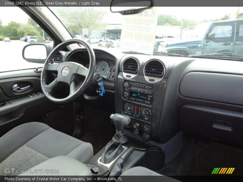 Steel Grey Metallic / Light Gray 2006 GMC Envoy SLE