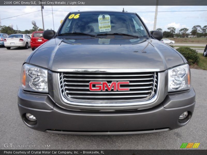 Steel Grey Metallic / Light Gray 2006 GMC Envoy SLE
