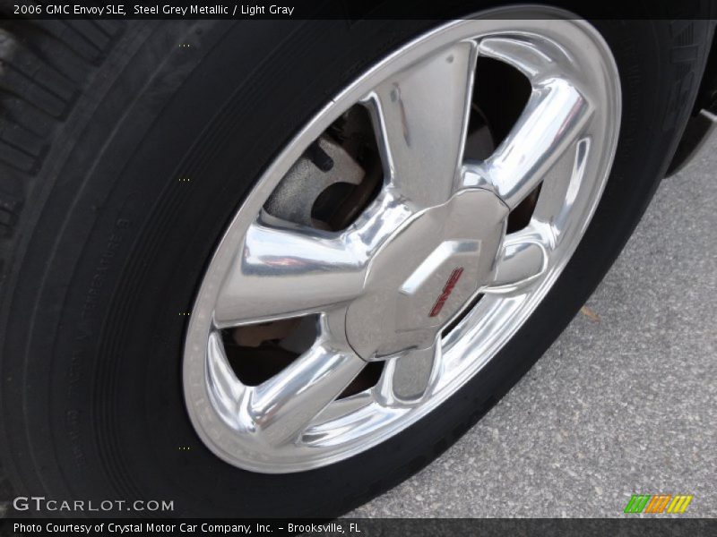 Steel Grey Metallic / Light Gray 2006 GMC Envoy SLE