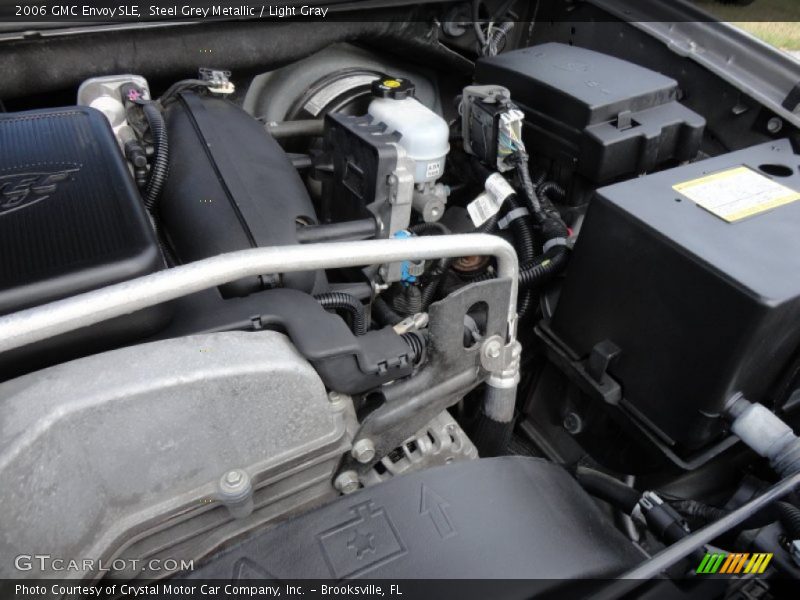 Steel Grey Metallic / Light Gray 2006 GMC Envoy SLE