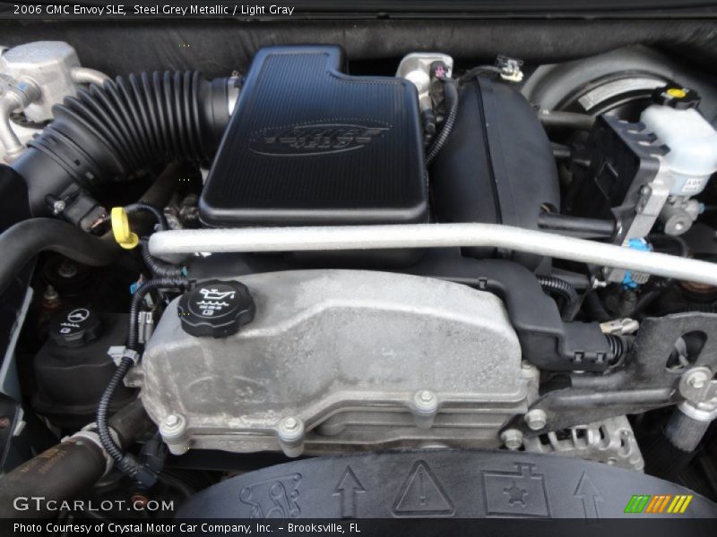 Steel Grey Metallic / Light Gray 2006 GMC Envoy SLE