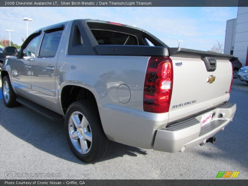 Silver Birch Metallic / Dark Titanium/Light Titanium 2008 Chevrolet Avalanche LT