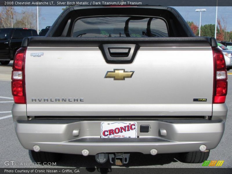 Silver Birch Metallic / Dark Titanium/Light Titanium 2008 Chevrolet Avalanche LT