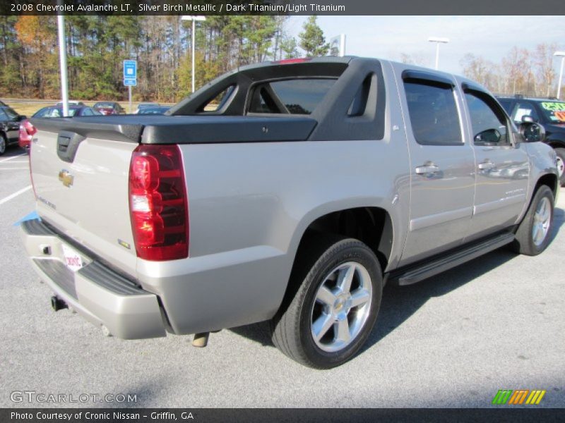 Silver Birch Metallic / Dark Titanium/Light Titanium 2008 Chevrolet Avalanche LT