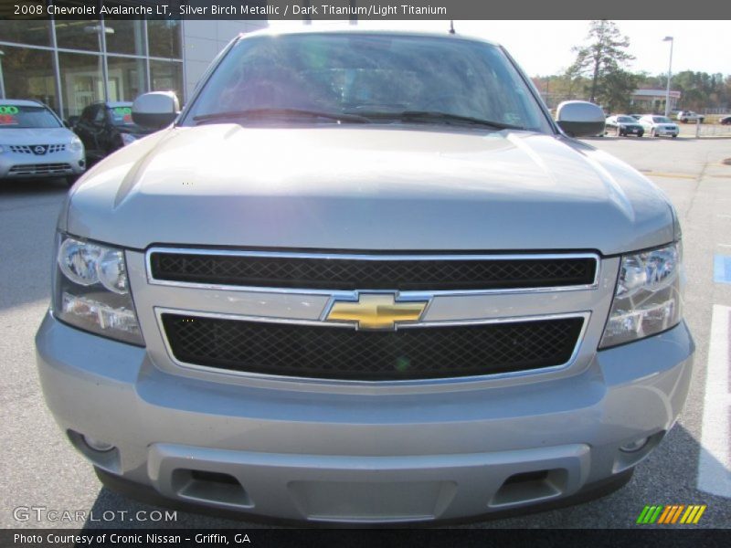 Silver Birch Metallic / Dark Titanium/Light Titanium 2008 Chevrolet Avalanche LT