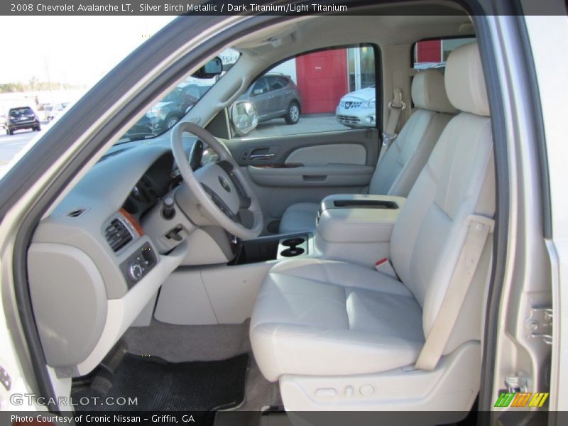 Silver Birch Metallic / Dark Titanium/Light Titanium 2008 Chevrolet Avalanche LT