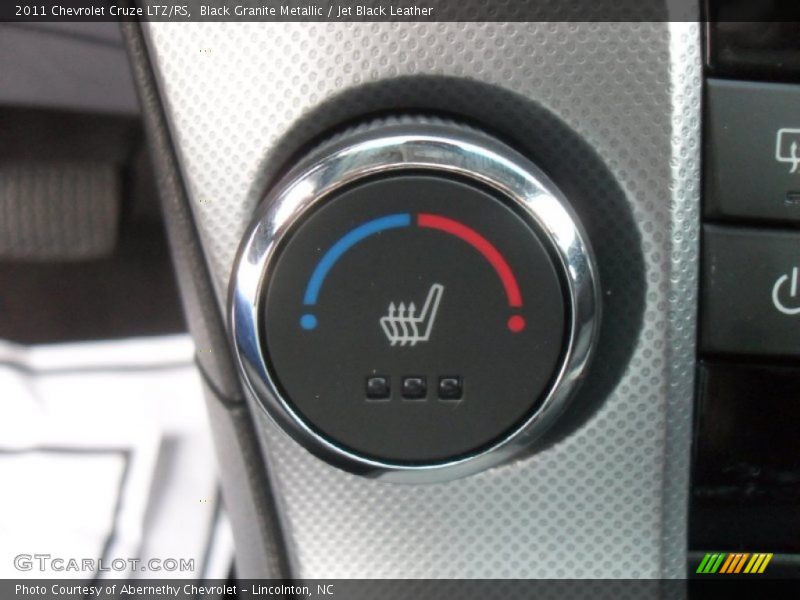 Black Granite Metallic / Jet Black Leather 2011 Chevrolet Cruze LTZ/RS