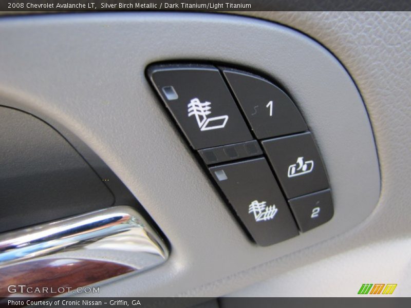 Silver Birch Metallic / Dark Titanium/Light Titanium 2008 Chevrolet Avalanche LT