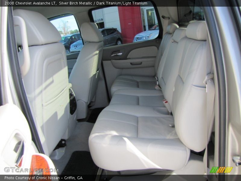 Silver Birch Metallic / Dark Titanium/Light Titanium 2008 Chevrolet Avalanche LT