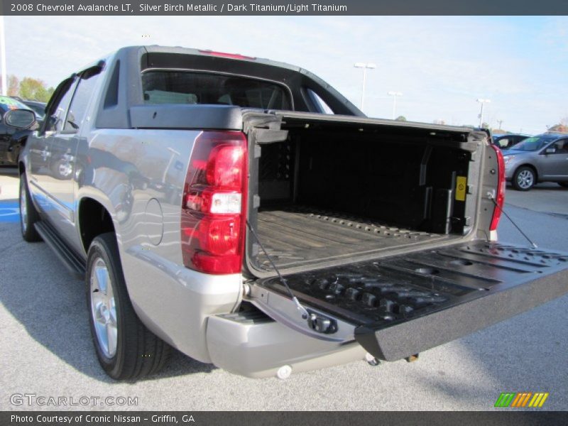 Silver Birch Metallic / Dark Titanium/Light Titanium 2008 Chevrolet Avalanche LT