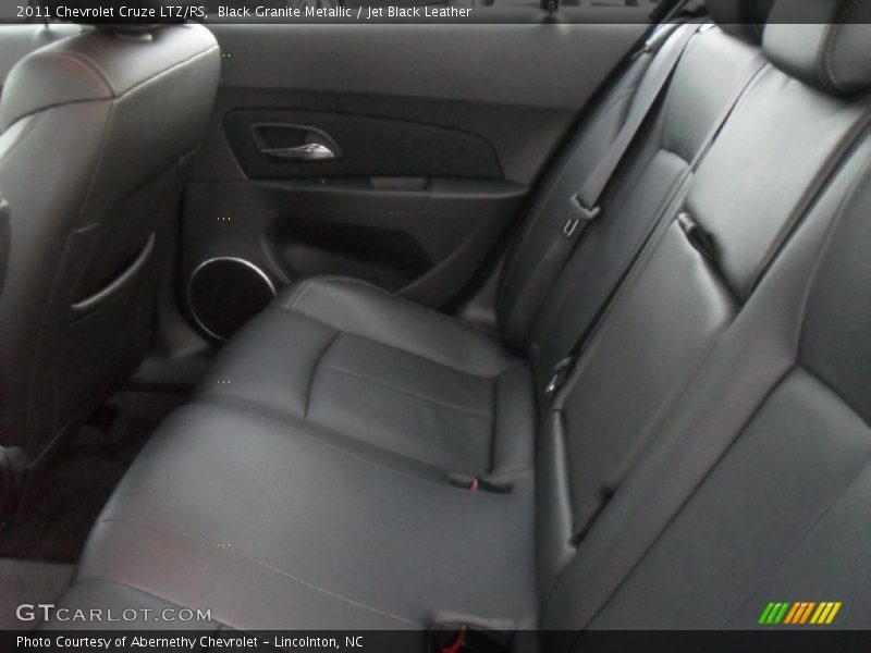 Black Granite Metallic / Jet Black Leather 2011 Chevrolet Cruze LTZ/RS