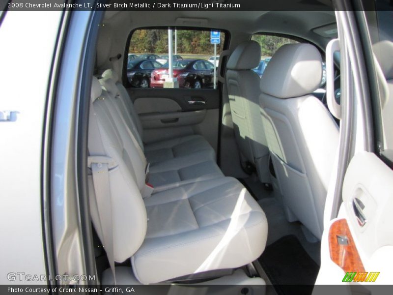Silver Birch Metallic / Dark Titanium/Light Titanium 2008 Chevrolet Avalanche LT