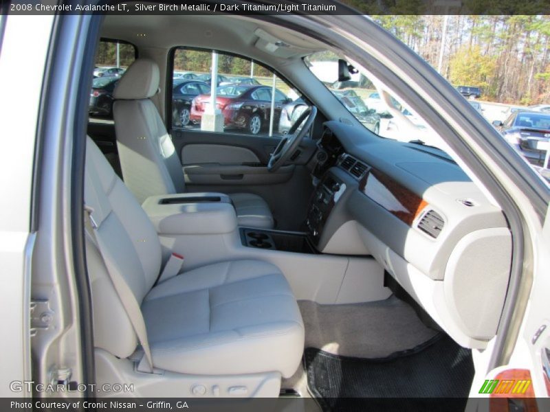 Silver Birch Metallic / Dark Titanium/Light Titanium 2008 Chevrolet Avalanche LT
