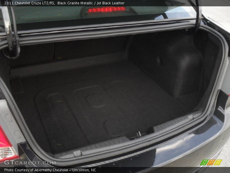 Black Granite Metallic / Jet Black Leather 2011 Chevrolet Cruze LTZ/RS