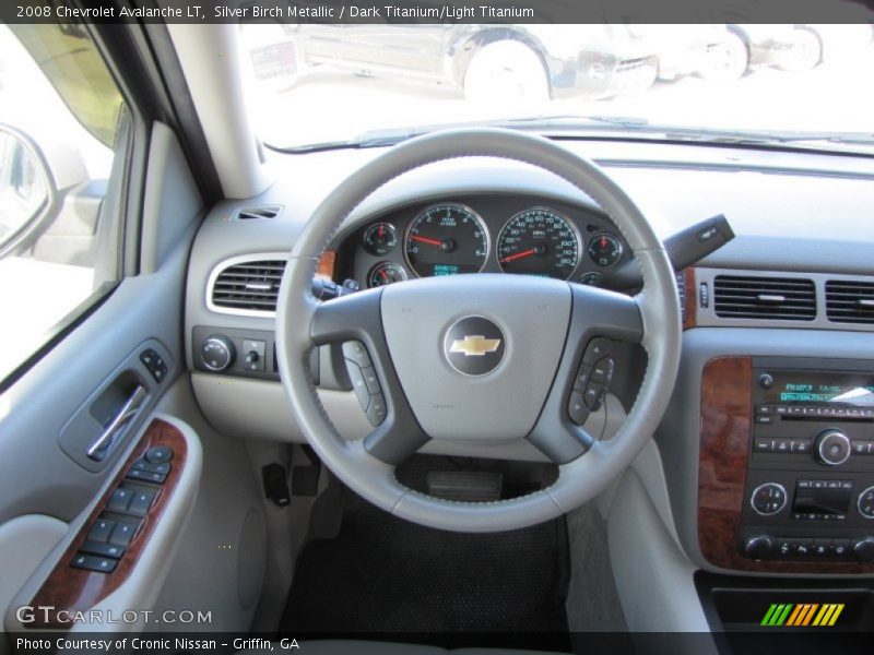 Silver Birch Metallic / Dark Titanium/Light Titanium 2008 Chevrolet Avalanche LT