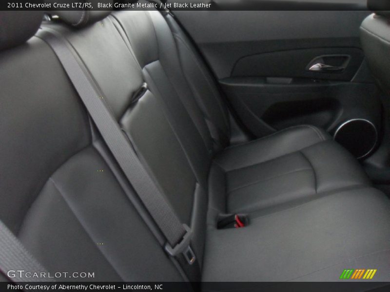 Black Granite Metallic / Jet Black Leather 2011 Chevrolet Cruze LTZ/RS