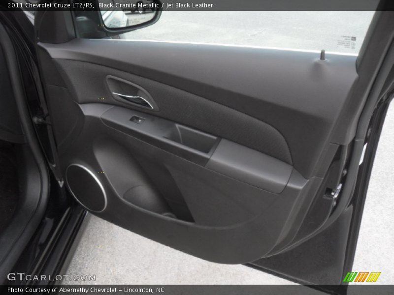 Black Granite Metallic / Jet Black Leather 2011 Chevrolet Cruze LTZ/RS