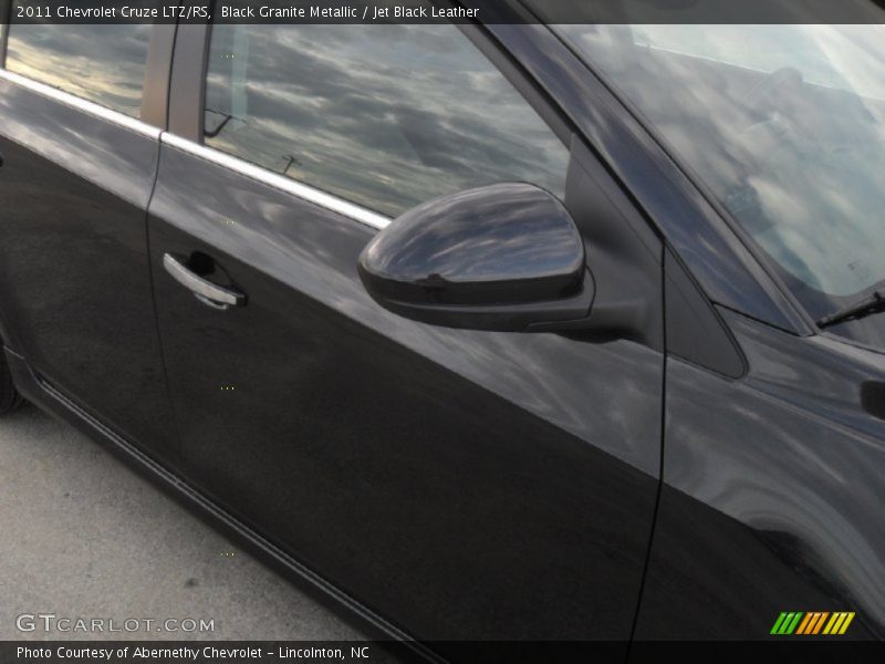 Black Granite Metallic / Jet Black Leather 2011 Chevrolet Cruze LTZ/RS