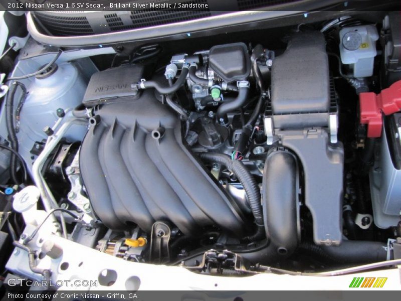  2012 Versa 1.6 SV Sedan Engine - 1.6 Liter DOHC 16-Valve CVTCS 4 Cylinder