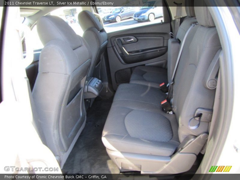Silver Ice Metallic / Ebony/Ebony 2011 Chevrolet Traverse LT