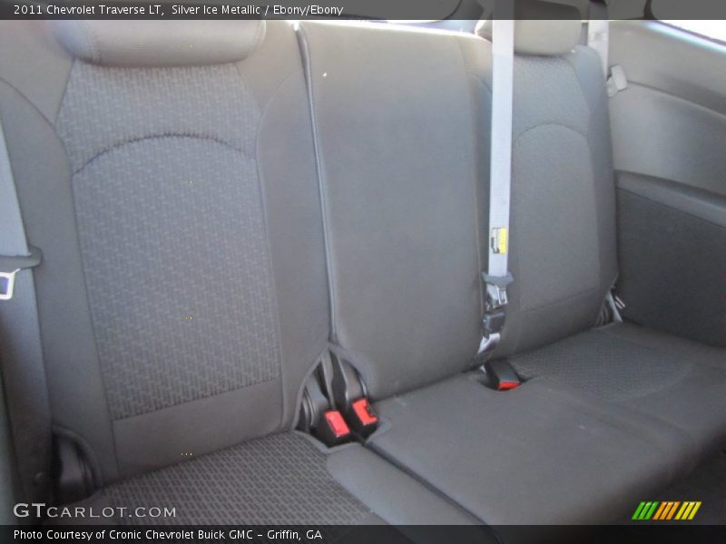 Silver Ice Metallic / Ebony/Ebony 2011 Chevrolet Traverse LT