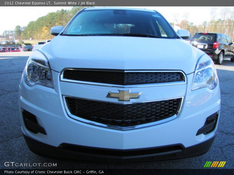 Summit White / Jet Black 2012 Chevrolet Equinox LT