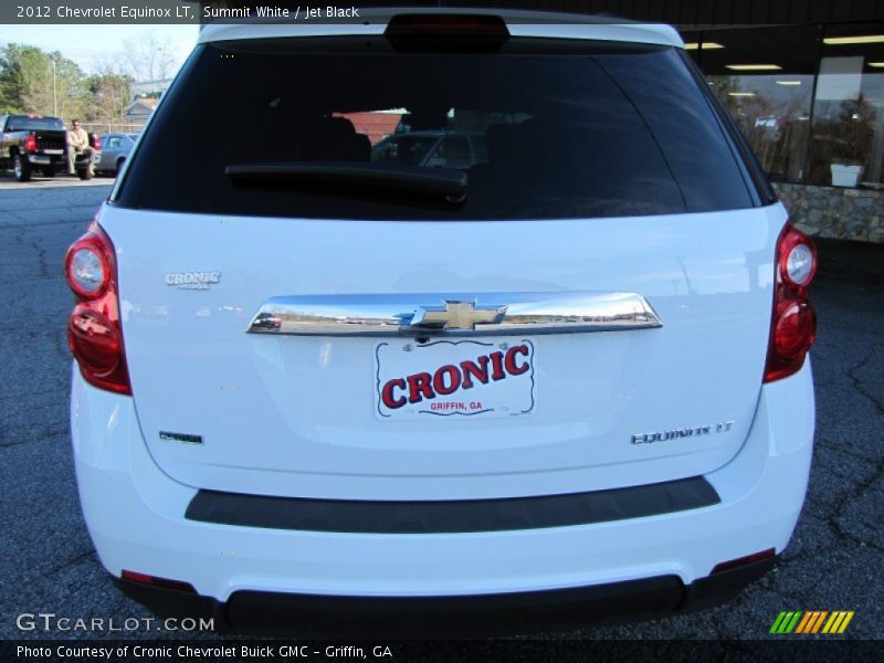 Summit White / Jet Black 2012 Chevrolet Equinox LT