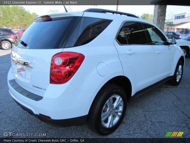 Summit White / Jet Black 2012 Chevrolet Equinox LT