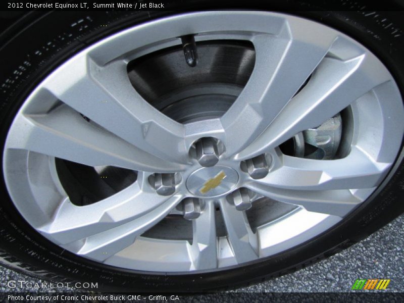 Summit White / Jet Black 2012 Chevrolet Equinox LT