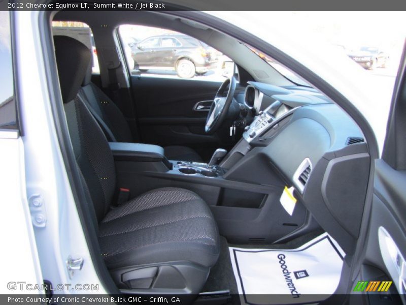 Summit White / Jet Black 2012 Chevrolet Equinox LT