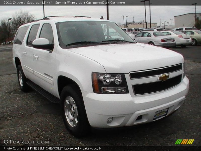 Summit White / Light Cashmere/Dark Cashmere 2011 Chevrolet Suburban LT 4x4