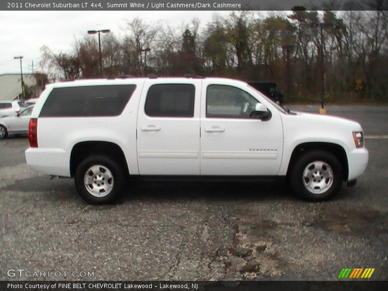Summit White / Light Cashmere/Dark Cashmere 2011 Chevrolet Suburban LT 4x4