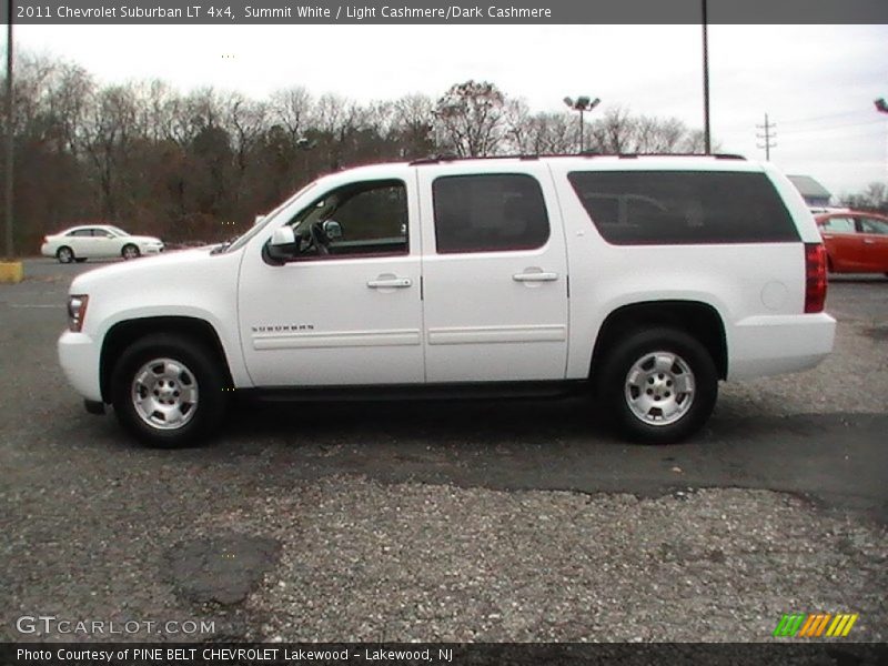 Summit White / Light Cashmere/Dark Cashmere 2011 Chevrolet Suburban LT 4x4