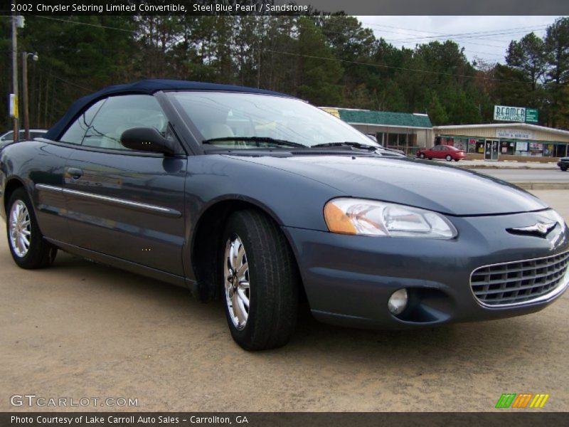 Front 3/4 View of 2002 Sebring Limited Convertible