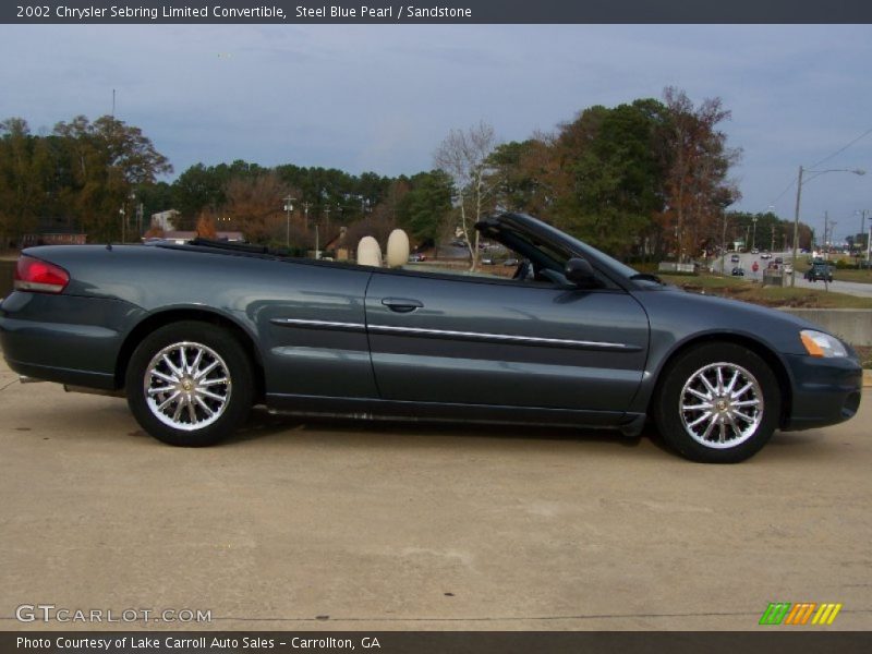  2002 Sebring Limited Convertible Steel Blue Pearl