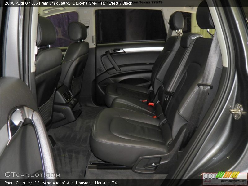 Daytona Grey Pearl Effect / Black 2008 Audi Q7 3.6 Premium quattro