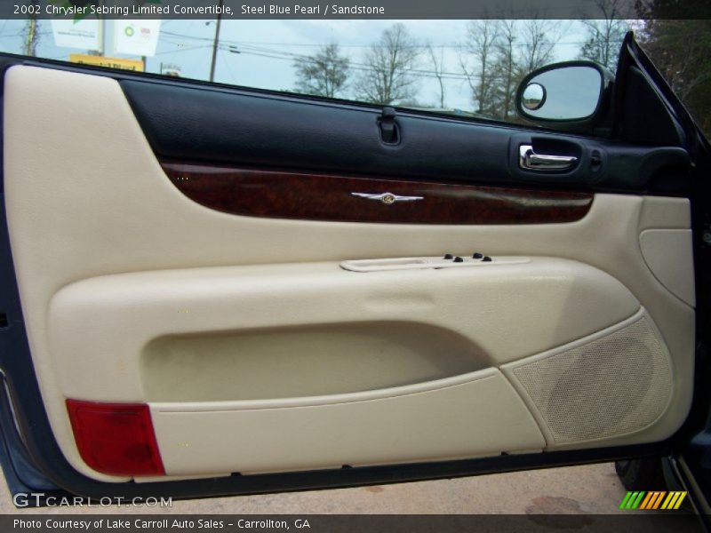 Door Panel of 2002 Sebring Limited Convertible