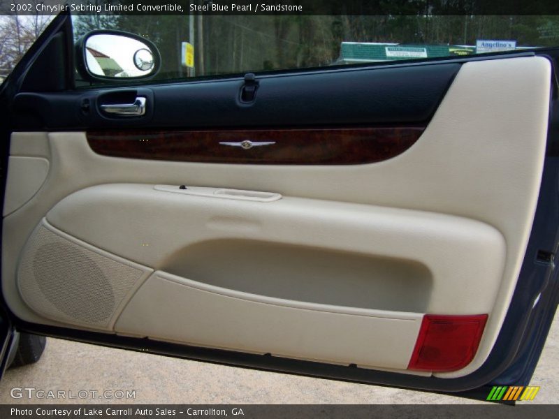 Door Panel of 2002 Sebring Limited Convertible