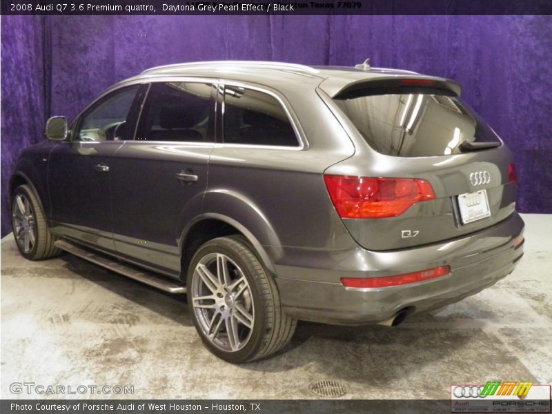 Daytona Grey Pearl Effect / Black 2008 Audi Q7 3.6 Premium quattro