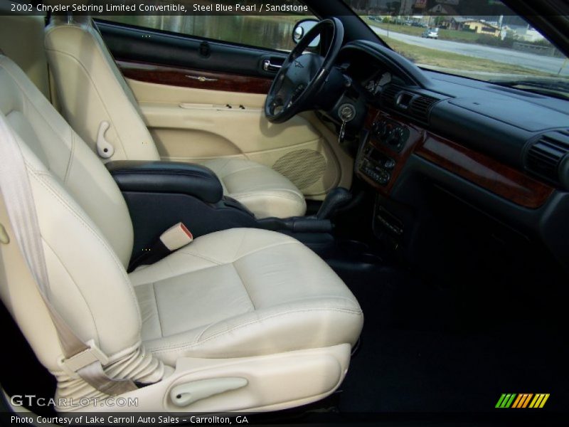  2002 Sebring Limited Convertible Sandstone Interior