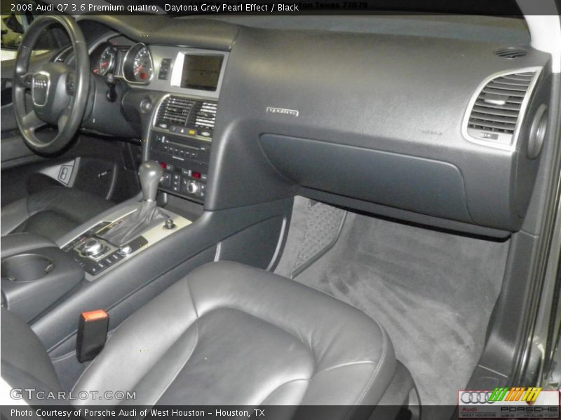 Daytona Grey Pearl Effect / Black 2008 Audi Q7 3.6 Premium quattro