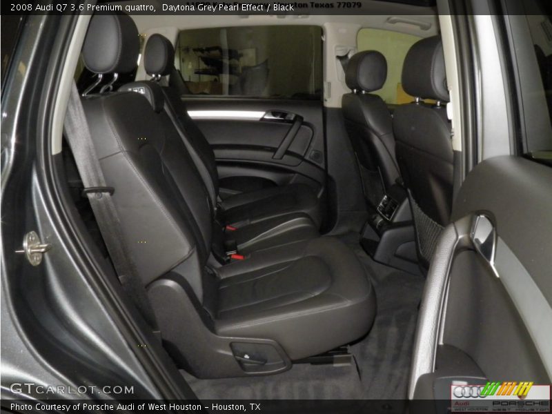 Daytona Grey Pearl Effect / Black 2008 Audi Q7 3.6 Premium quattro