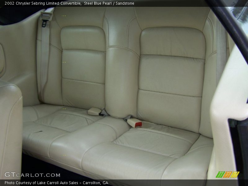  2002 Sebring Limited Convertible Sandstone Interior
