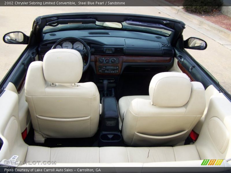  2002 Sebring Limited Convertible Sandstone Interior