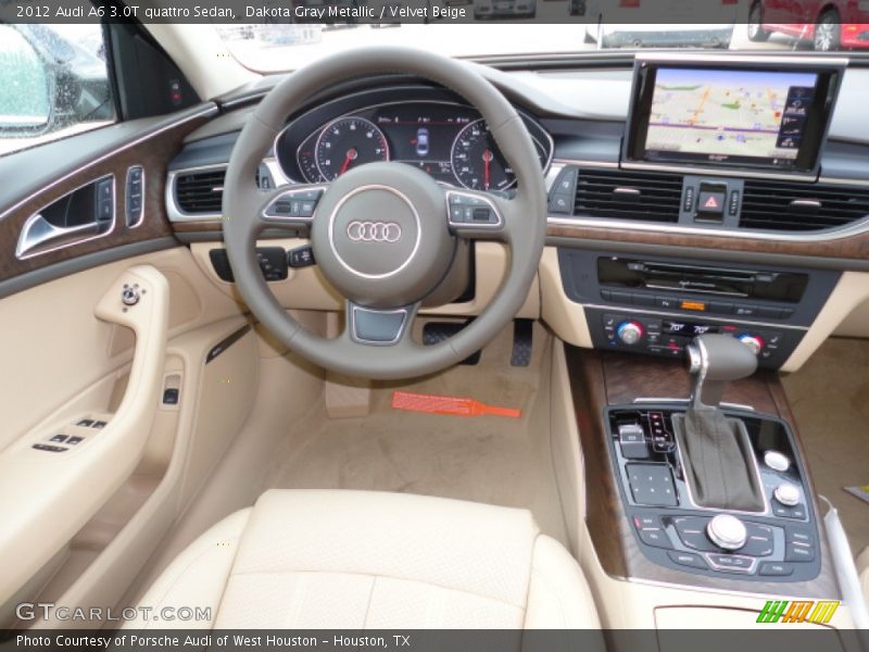 Dashboard of 2012 A6 3.0T quattro Sedan